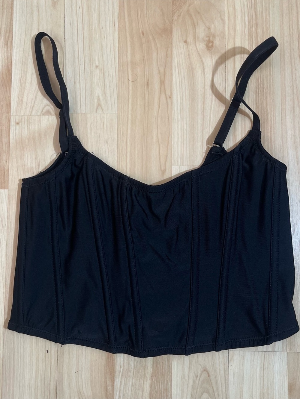 Urban Outfitters Womens Satin Out From Under Corset Top Size Small